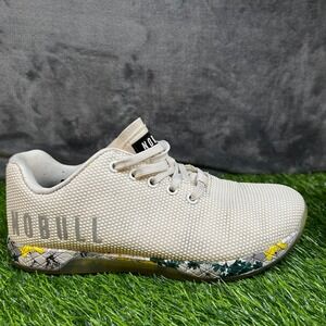 NOBULL Training Shoes Sneakers Floral Print Athletic Gym Gray Womens size 9